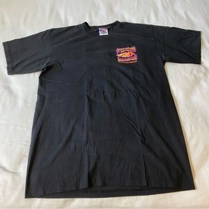 Speed Demon Racing 2002 Biketoberfest Daytona Beach T-Shirt Jensen Tag USA Large